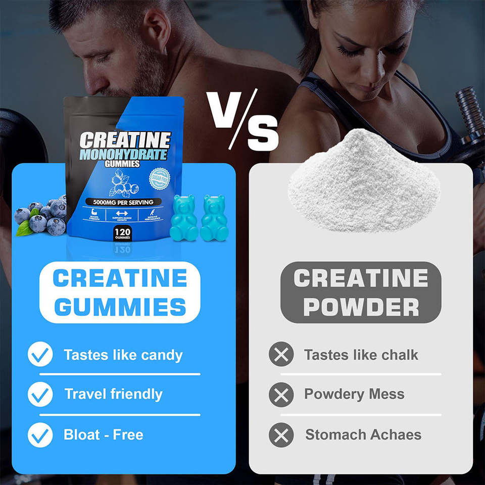 Creatine Gummies Blueberry Flavor